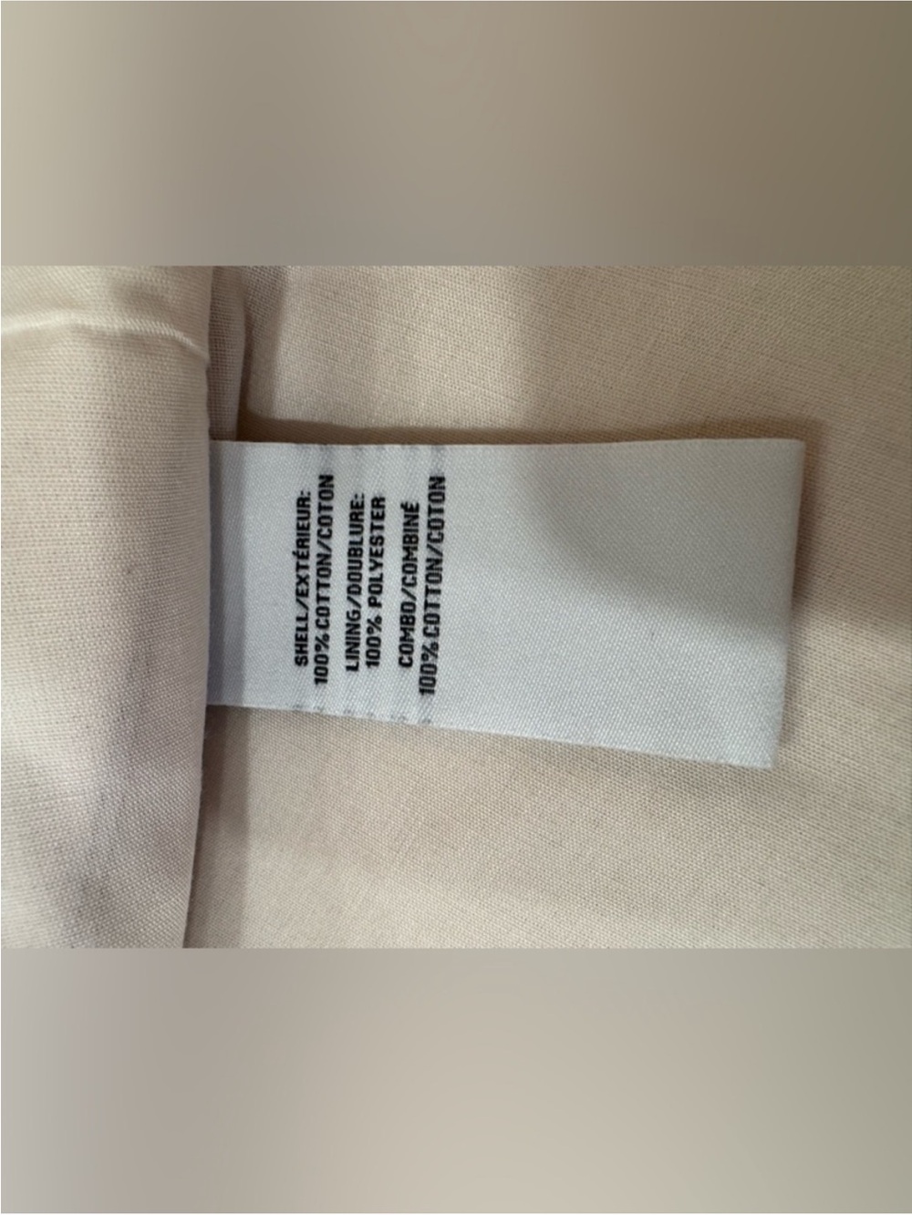 Bagatelle Cream Denim Farm Jacket with Gingham trim - Picture 11 of 11